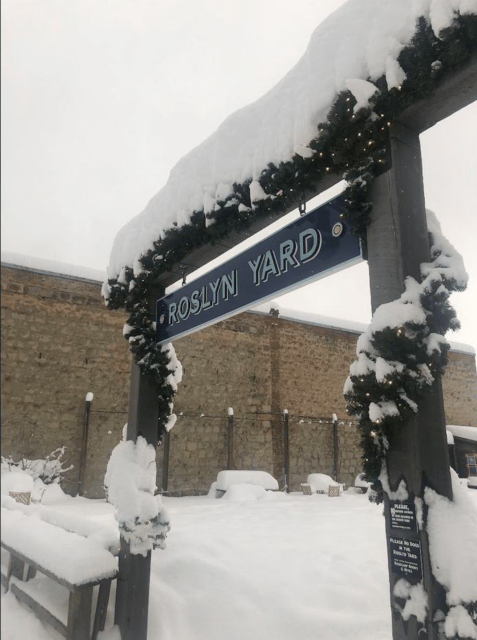 Roslyn Yard, next to The Brick Saloon